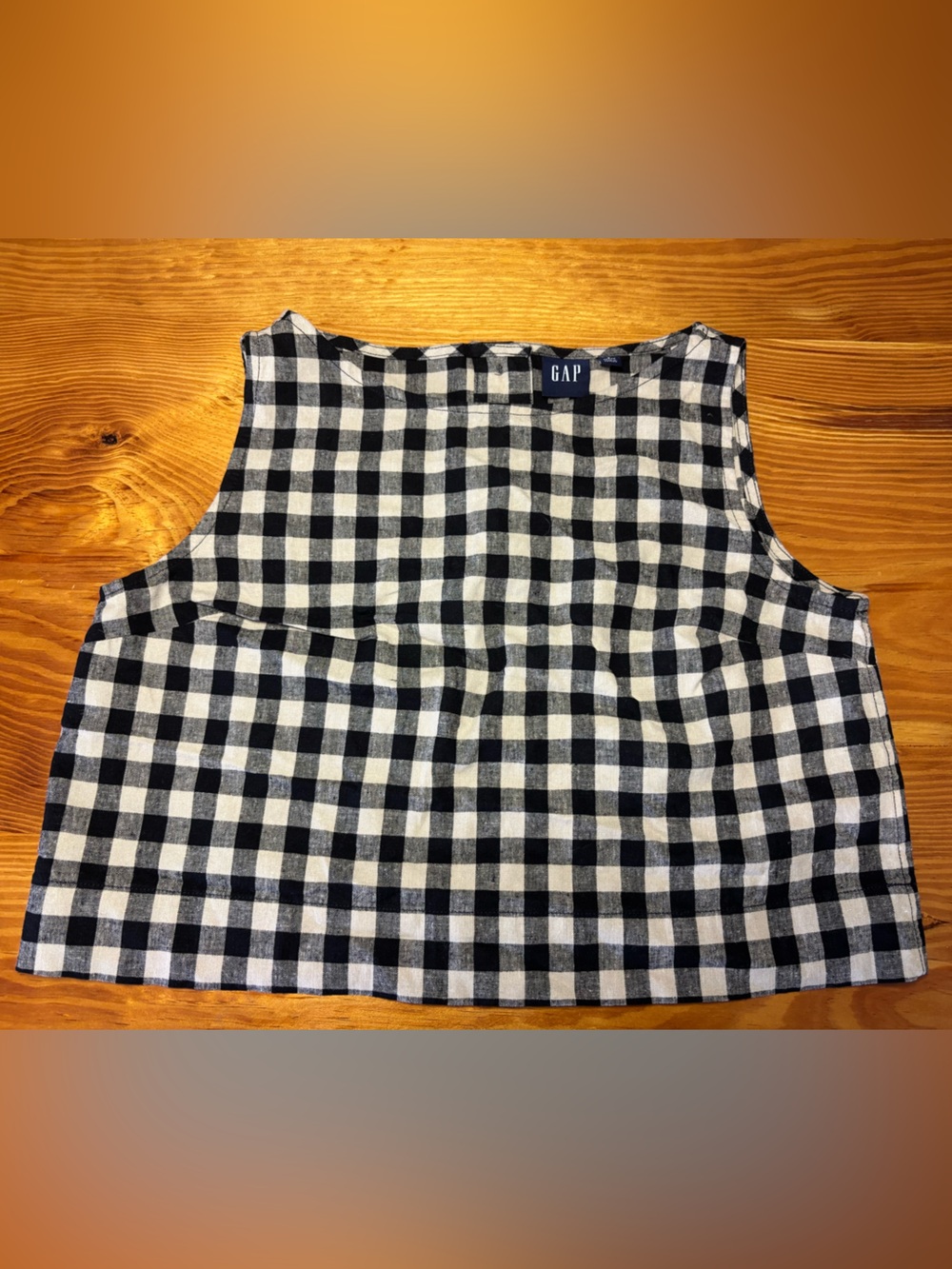 GAP Crop Shell Tank Top